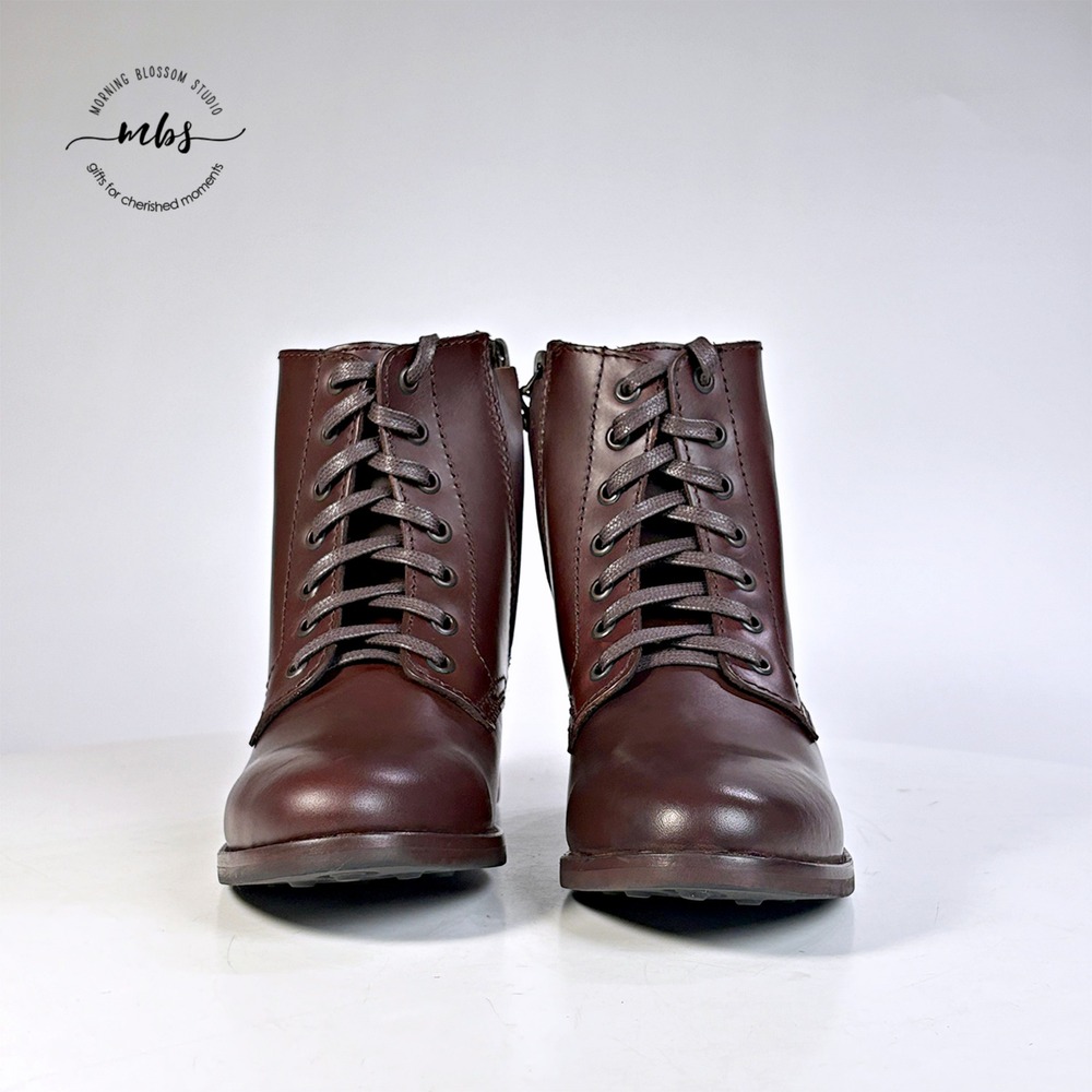 NIB Thursday Boot Company‎ President Boots Brown Women 5.5 - Picture 7 of 13